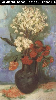 Vincent Van Gogh Vase with Carnations and Othe Flowers (nn04)